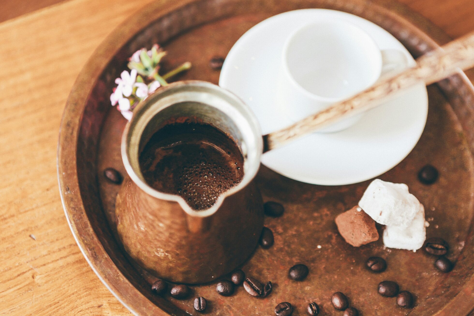 Discover traditional Greek coffee and cookies